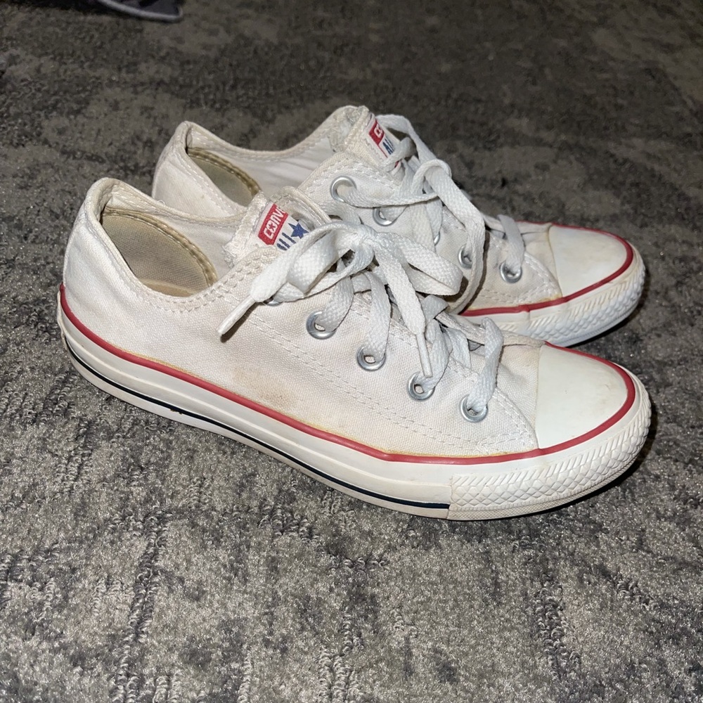White AllStar Converse